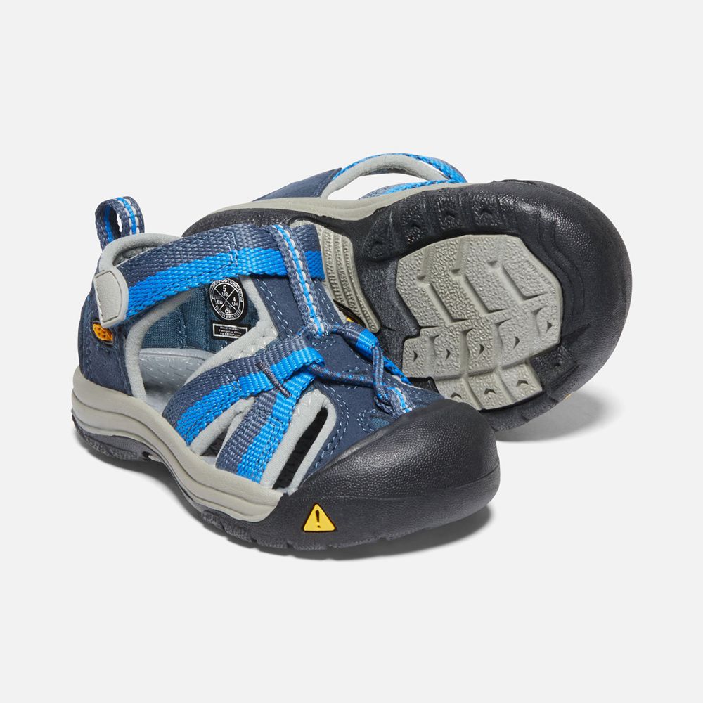 Sandalias Keen Mexico Azul Marino - Niños Venice H2 - BI9431658